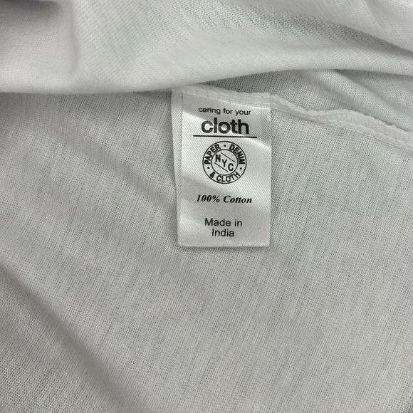 Paperdenim&cloth Men’s Colorblock Hoodie NWT Navy Gray White Size M - Picture 8 of 11